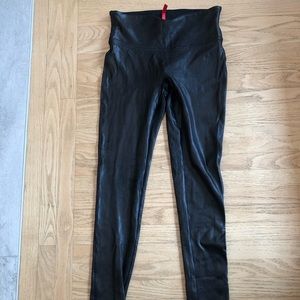 Spanx faux leather leggings